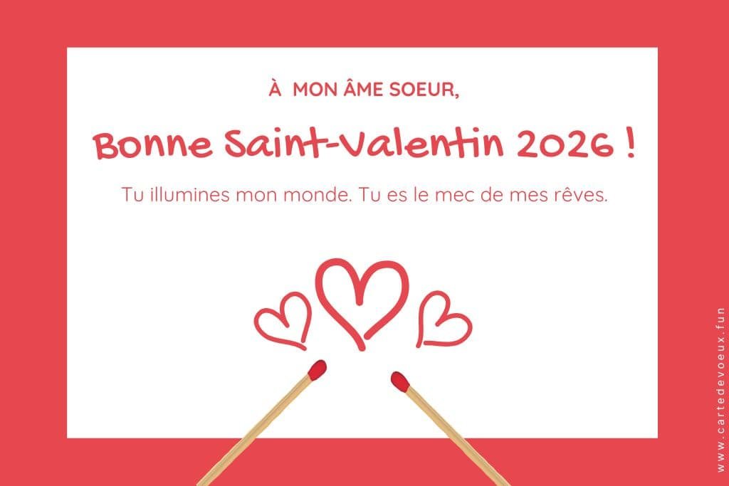 jolie carte gratuite saint valentin