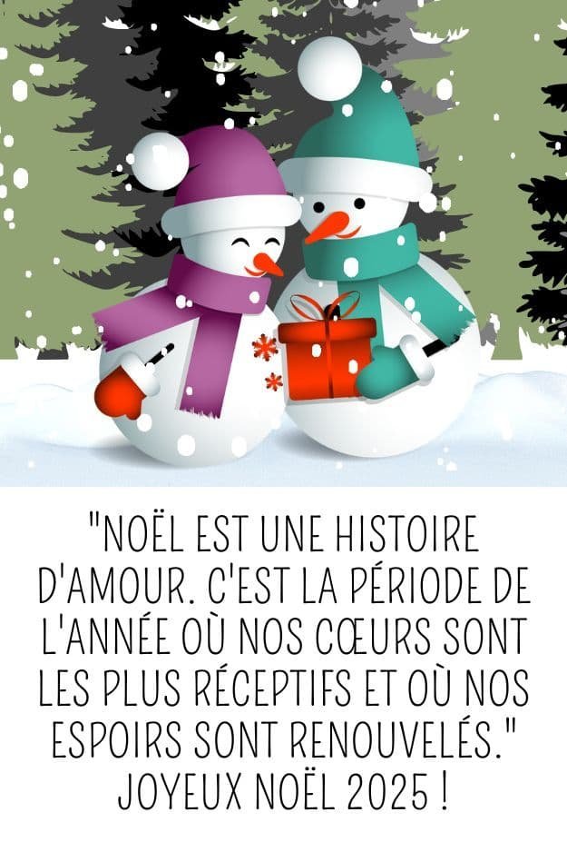 carte joyeux noel