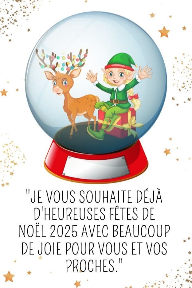 carte joyeux noel 2025