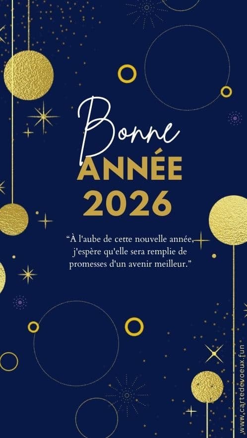 carte voeux 2026 gratuite