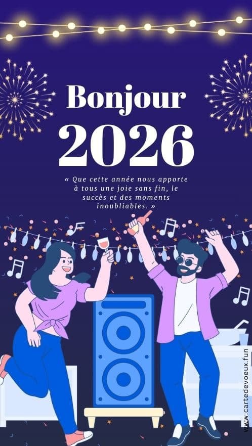 image bonne annee 2026