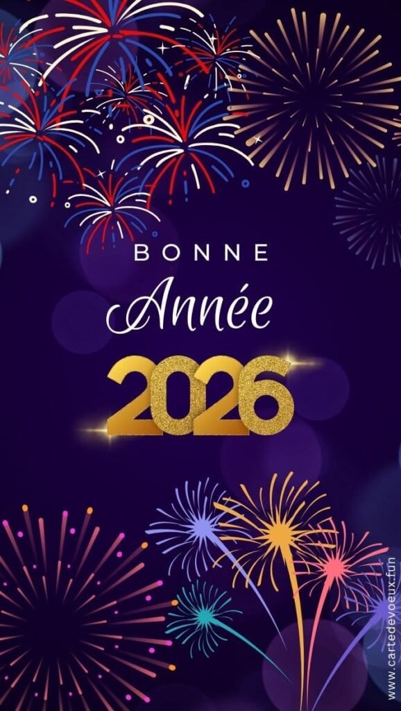 image bonne année 2026 original