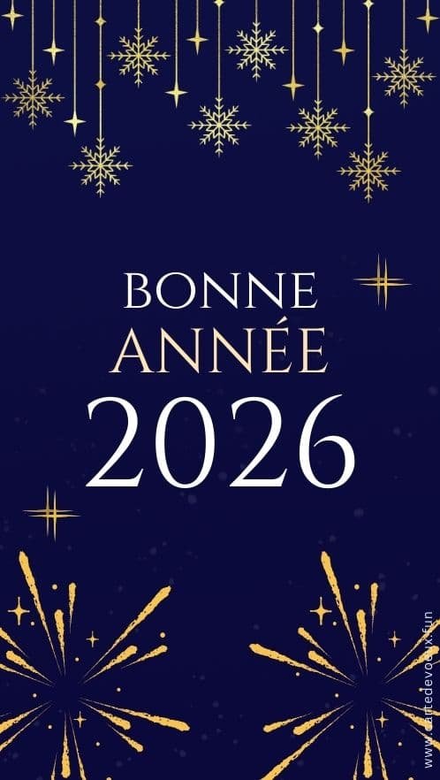 image bonne année 2026
