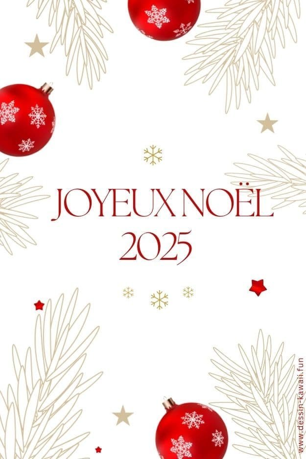 joyeux noel carte