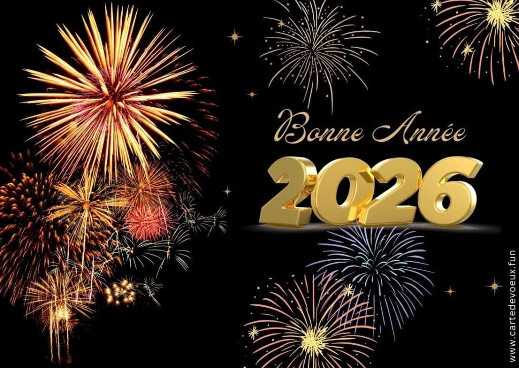 photo bonne année 2026