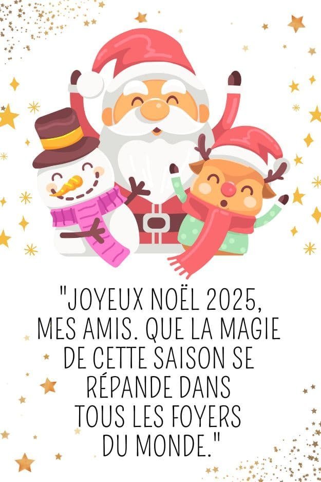 voeux de noel 2025