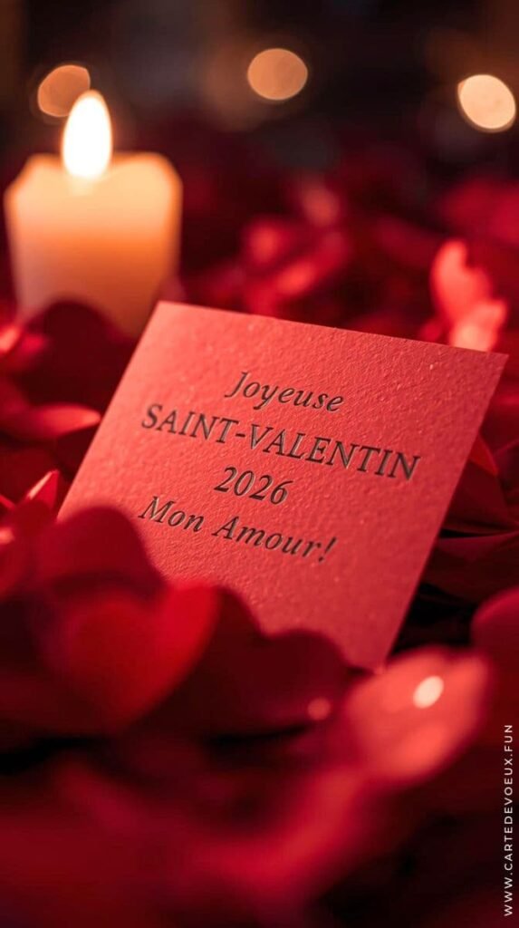 Carte Saint-Valentin virtuelle