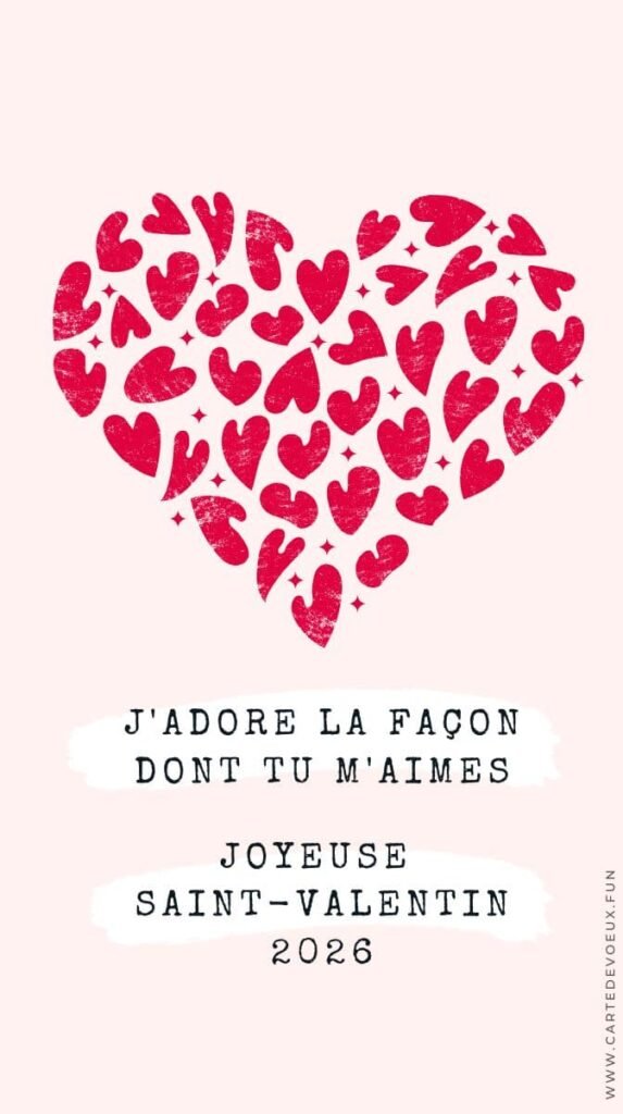 Carte st-valentin à imprimer