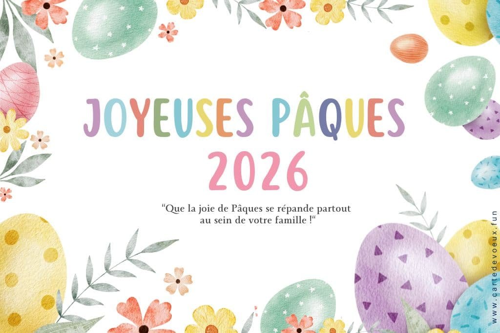 carte de pâques maternelle
