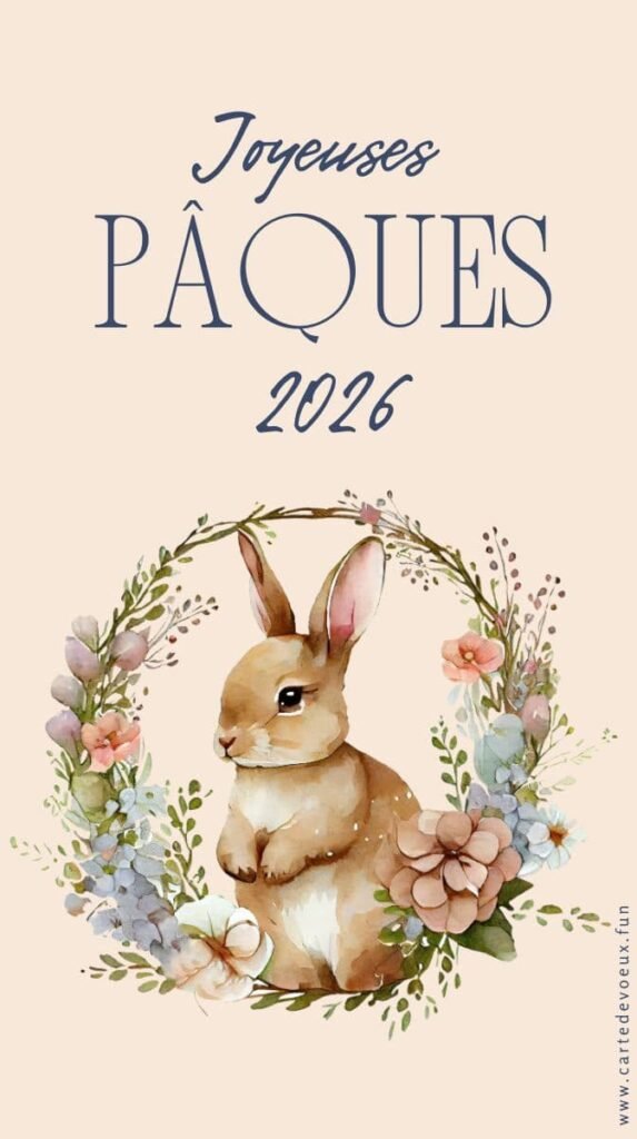 jolie carte pâques