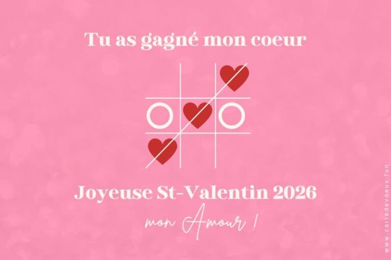 Printable : La cartes pour la St Valentin à imprimer gratuitement