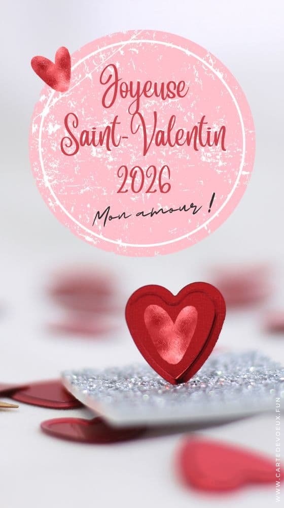 jolie carte st valentin gratuite