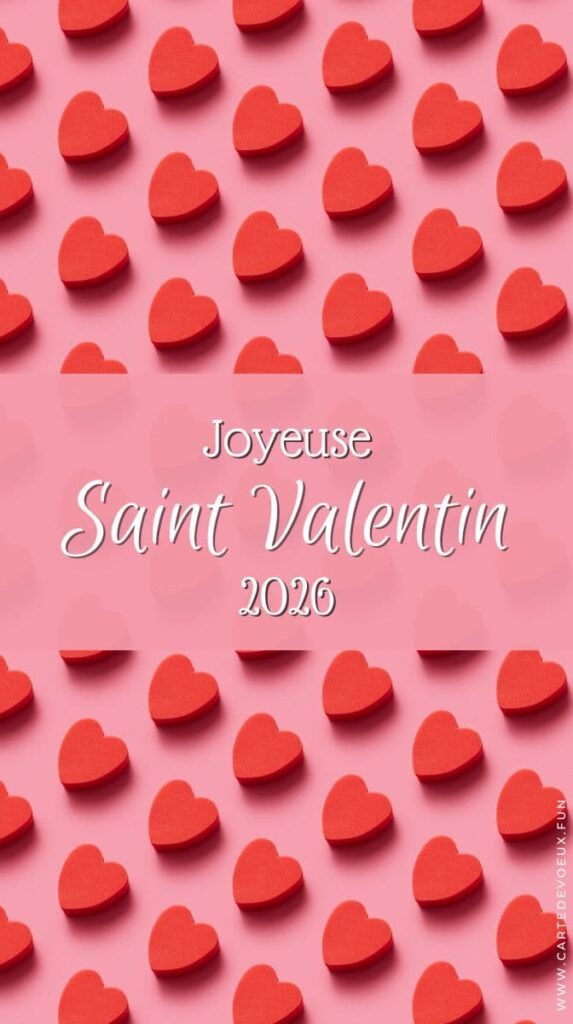 st-valentin carte gratuite 2026