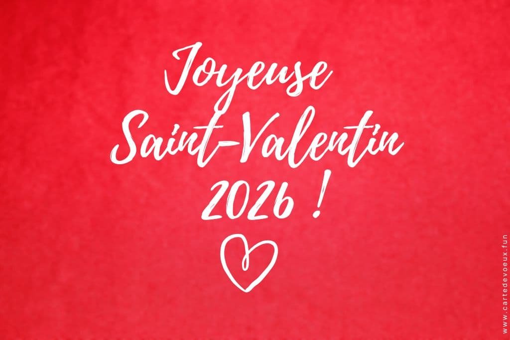 carte saint-valentin digitale