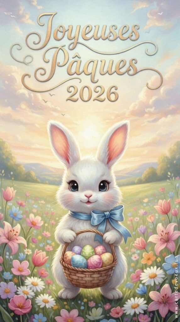 cartes pour paques 2026
