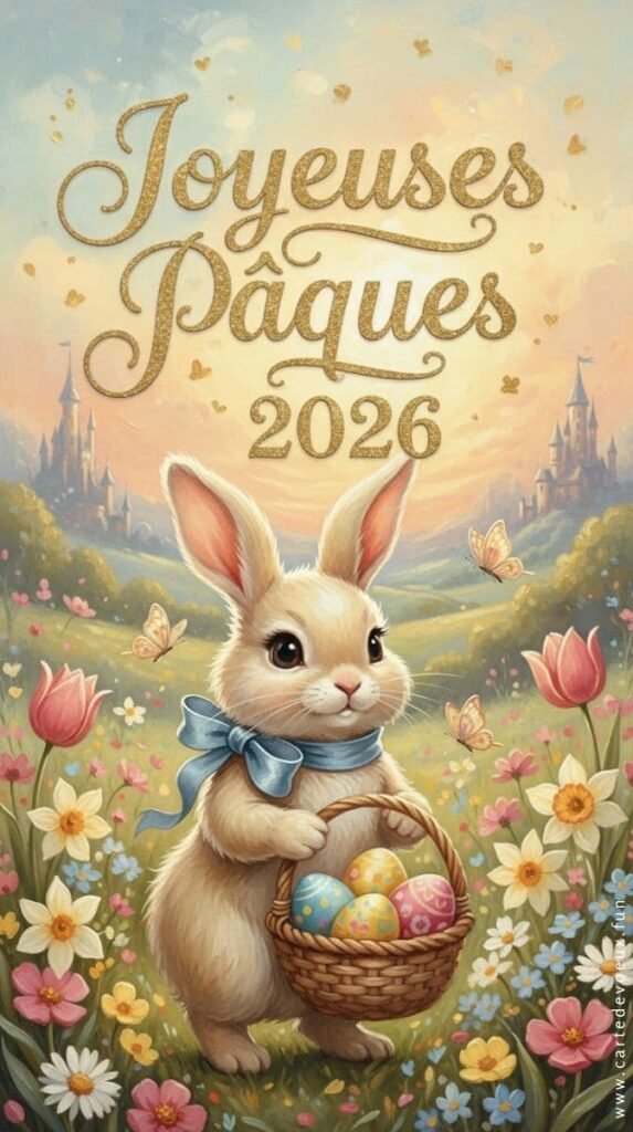 jolies cartes paques