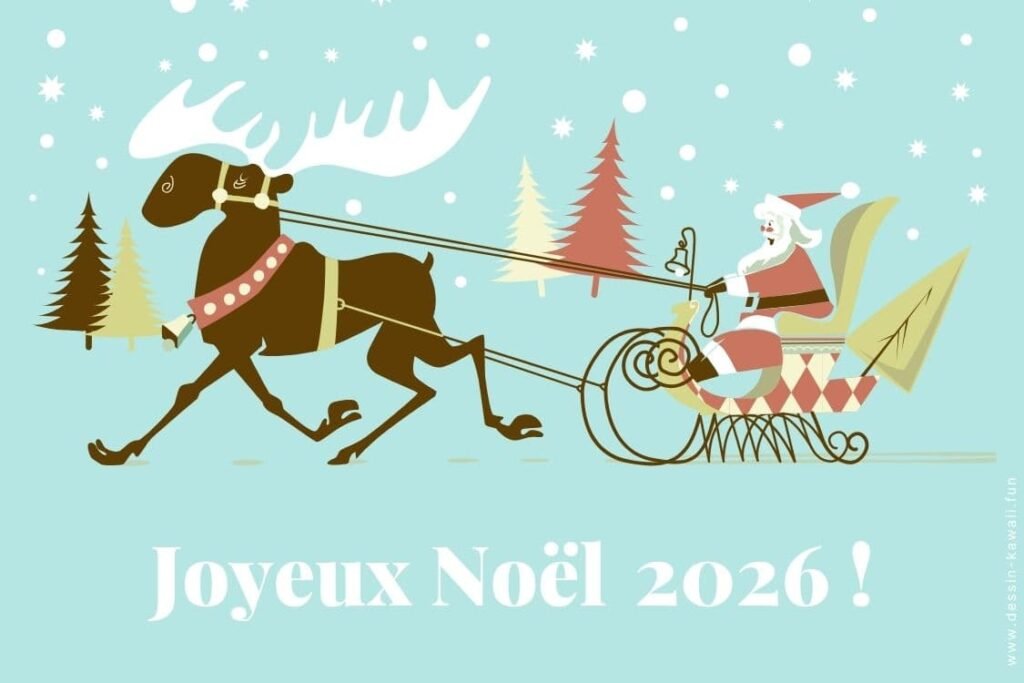Carte de Noël amusante gratuite