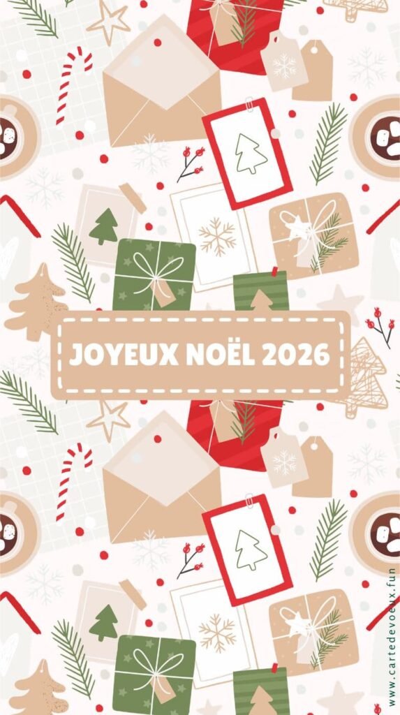 Carte de Noël gratuit