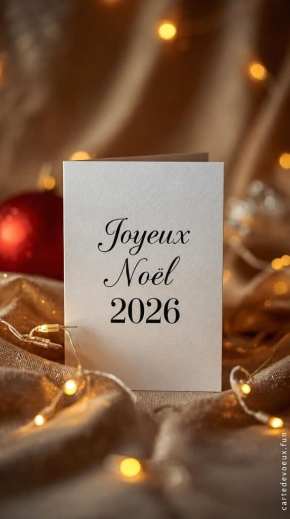 Noël Carte 2026