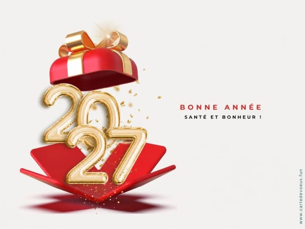 texte de bonne année 2027