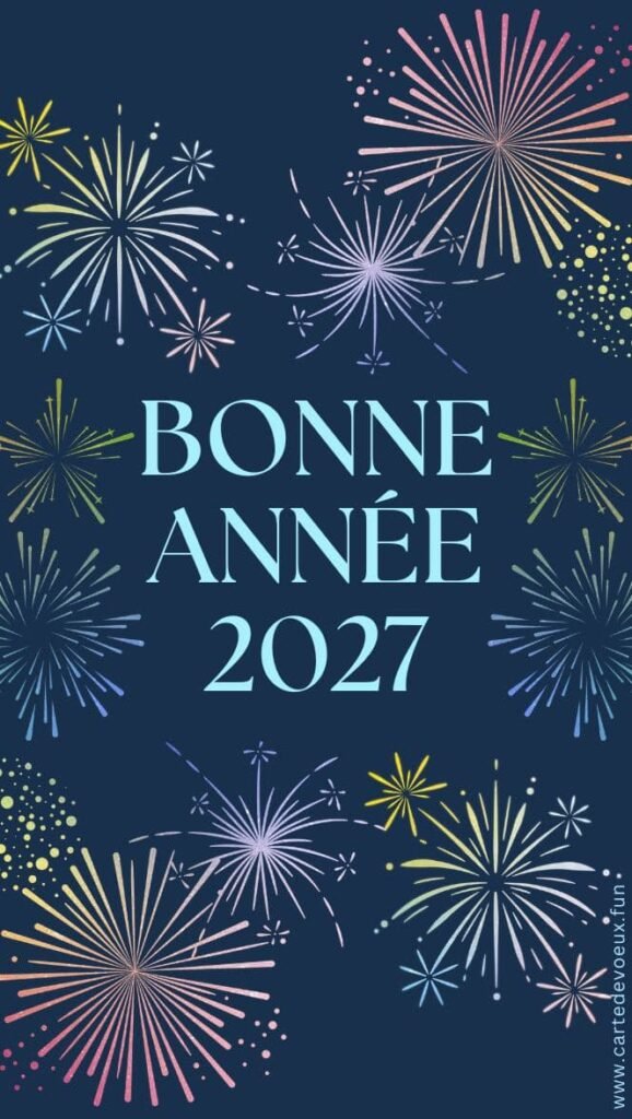 bonne année 2027