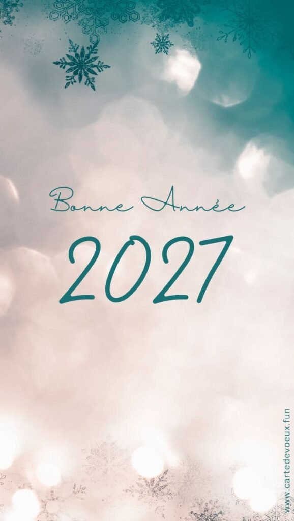 carte de voeux 2027