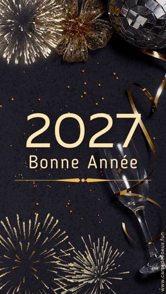 carte nouvel an 2027