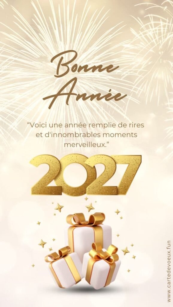 carte nouvelle année 2027