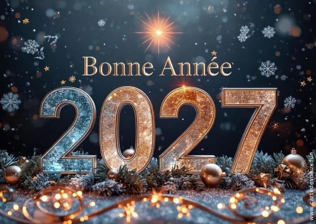 carte virtuelle bonne année 2027