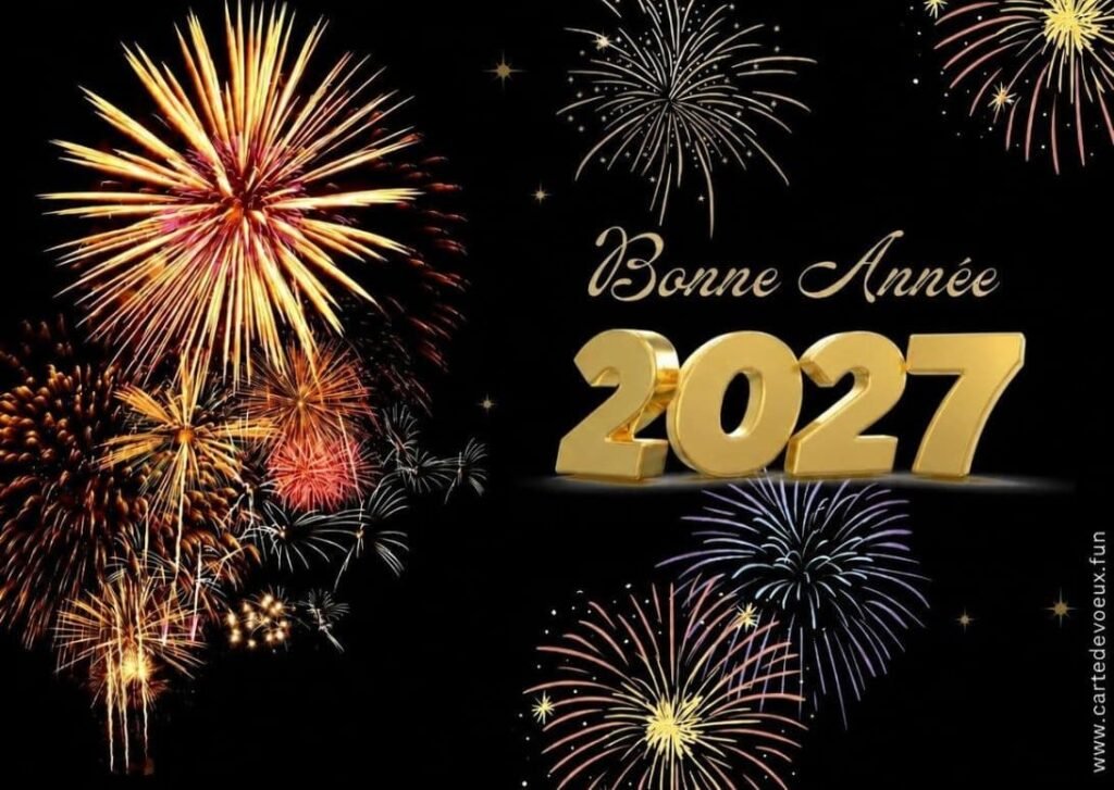 photo bonne année 2027