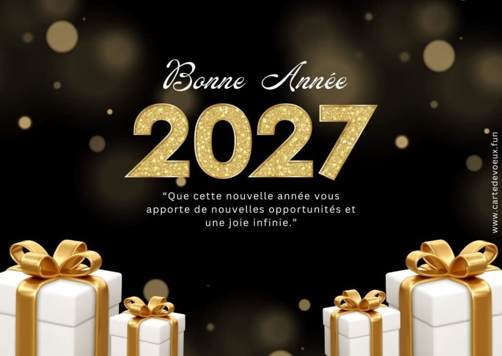 photo bonne année 2027 gratuit