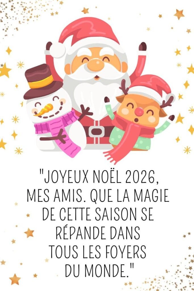 voeux de noel 2026